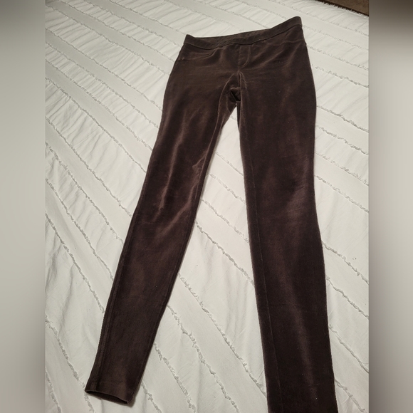 Hue brown leggings velvet small - Picture 11 of 14